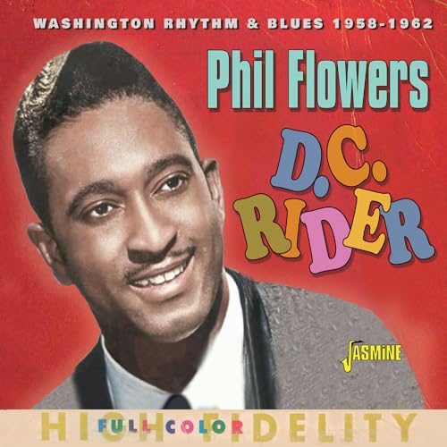 CD cover featuring portrait of Phil Flowers, a rhythm and blues singer.