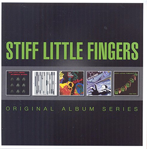CD package for Stiff Little Fingers’ “Original Album Series” with album art.