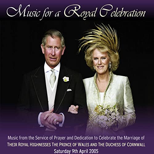 CD cover featuring Prince Charles and Camilla, celebrating their marriage.