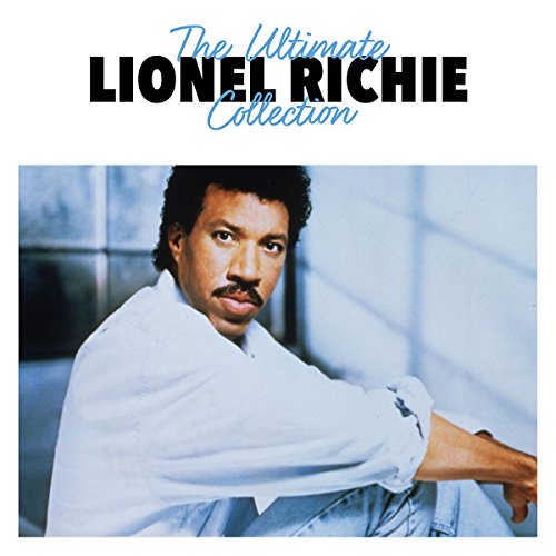Lionel Richie portrait on album cover, "The Ultimate Collection.