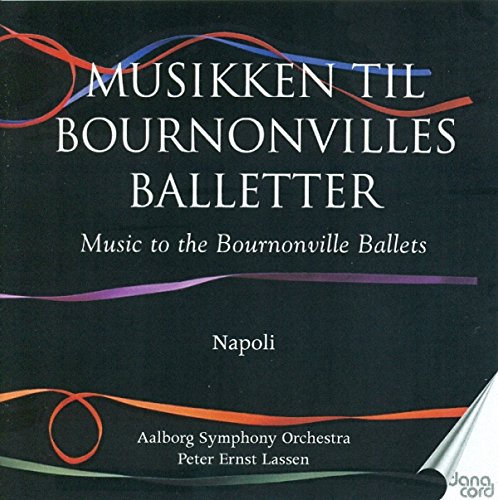 CD cover for “Napoli” by Aalborg Symphony Orchestra, dark background.