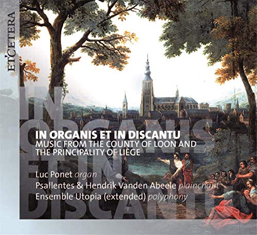 CD cover: landscape painting with text, featuring a church and figures.
