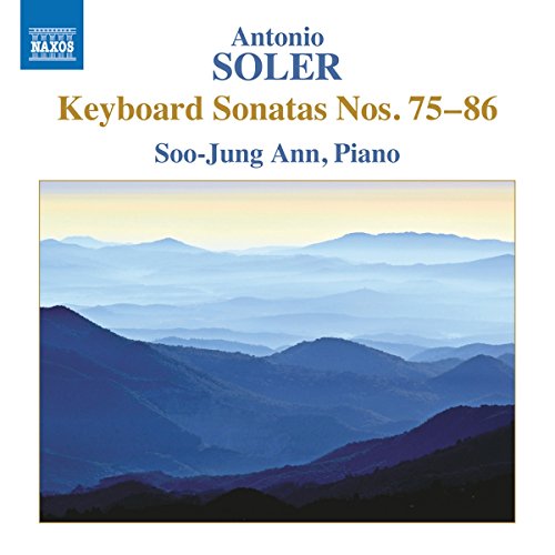CD cover for Antonio Soler keyboard sonatas performed by Soo-Jung Ann.