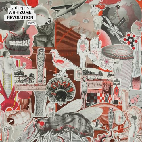 Collage album cover for "Yobrepus - A Rhizome Revolution Part 1" CD.