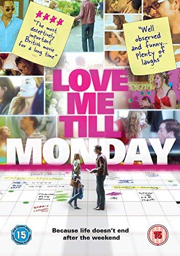 DVD cover for "Love Me Till Monday" featuring a collage of film stills.