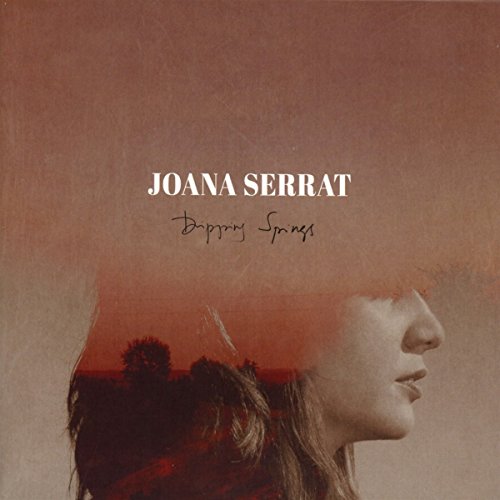 CD cover: Joana Serrat profile with landscape silhouette, reddish tones.