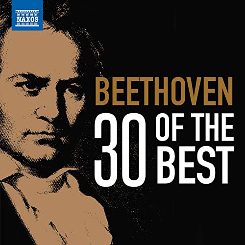 Beethoven portrait on CD cover with title "30 Of The Best".