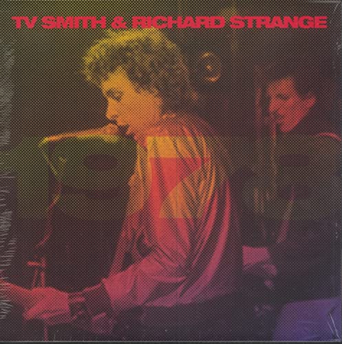 Album cover for Tv Smith & Richard Strange, featuring two musicians.
