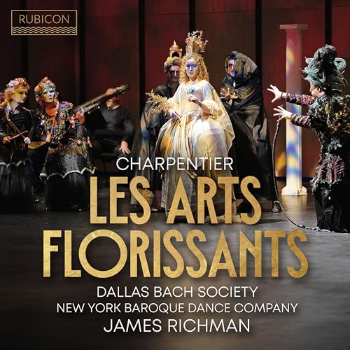 CD cover: Baroque performers in ornate costumes on a stage.
