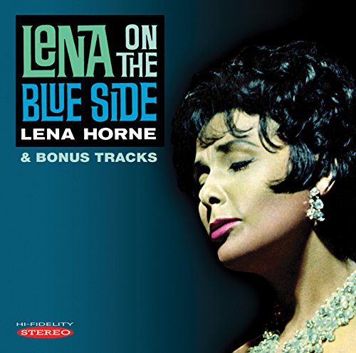 Album cover featuring Lena Horne with eyes closed against a dark blue background.