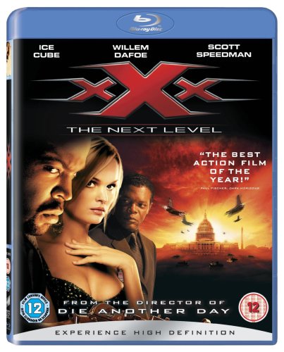 Blu-ray cover for xXx 2: The Next Level featuring the cast and US Capitol.