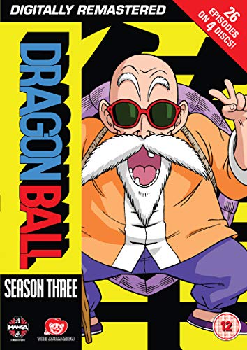 Master Roshi on the cover of Dragon Ball Season 3 DVD.