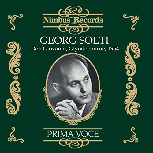 CD cover: Georg Solti portrait with gold flourishes on dark green background.
