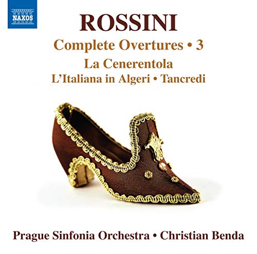 CD cover featuring a decorative, ornate slipper against a cream background.