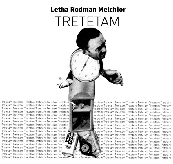 Album cover for "Tretetam" featuring a person holding a clock.