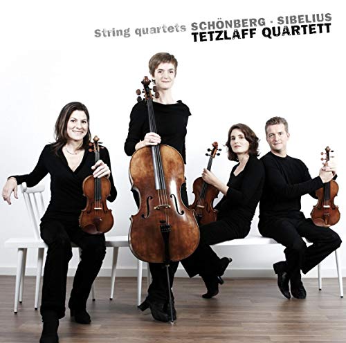 String quartet, Tetzláff Quartet, four musicians with string instruments.