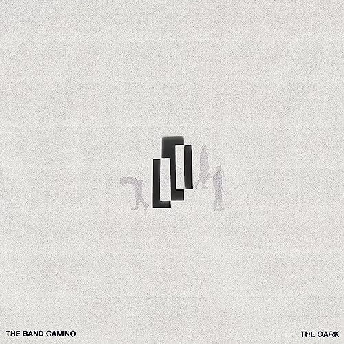 Album cover for The Band CAMINO’s “The Dark” with abstract figures.