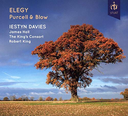 CD cover: "Elegy" by Purcell & Blow, featuring an autumn tree.