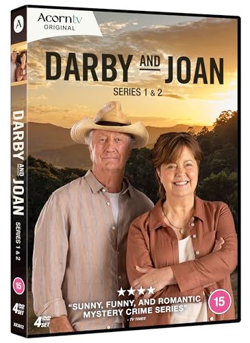 DVD cover for Darby and Joan Series 1 and 2 featuring two lead actors.