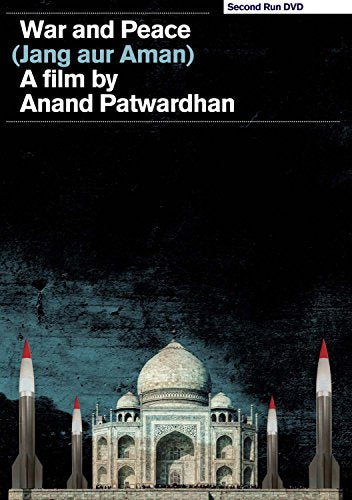 DVD cover: Taj Mahal with missiles, text “War and Peace” above.