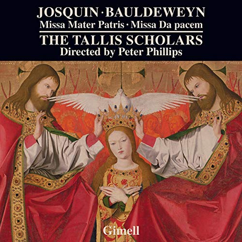 CD cover featuring Renaissance painting of Mary and two male saints.