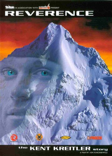 DVD cover for “Reverence” featuring a mountain and a face.