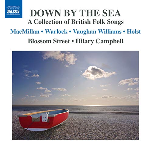 CD cover: red rowboat on a pebble beach under a cloudy sky.