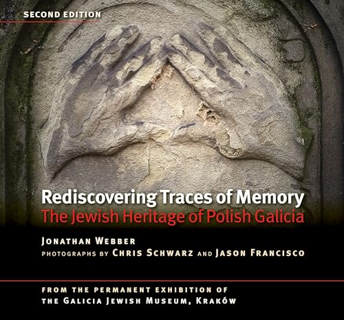 Book cover: weathered stone carving, title “Rediscovering Traces of Memory.”