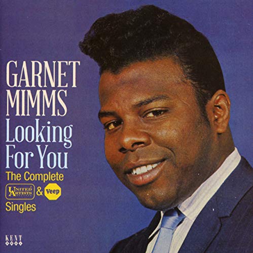 CD cover featuring a portrait of Garnet Mimms, smiling and looking right.
