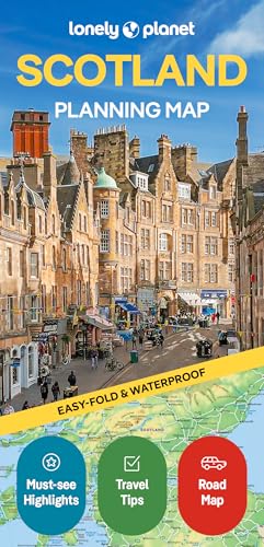 Lonely Planet Scotland Planning Map