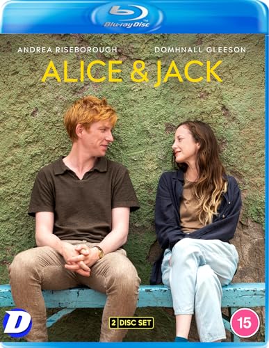 Alice & Jack" Blu-ray cover featuring a couple seated on a bench.
