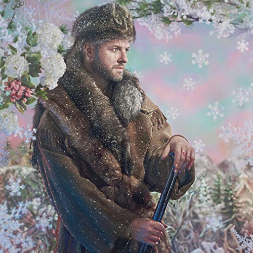 Pierre Lapointe album cover with a man in winter clothing.