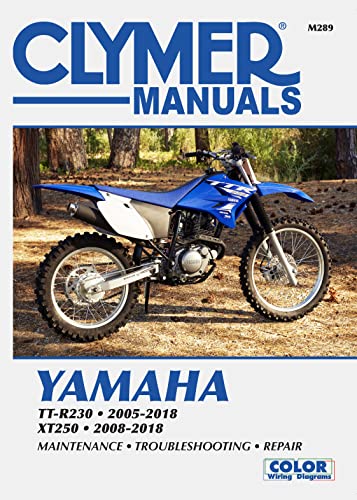Yamaha TT-R30 and XT250 (2005 - 2018) Clymer Repair Manual (Paperback)