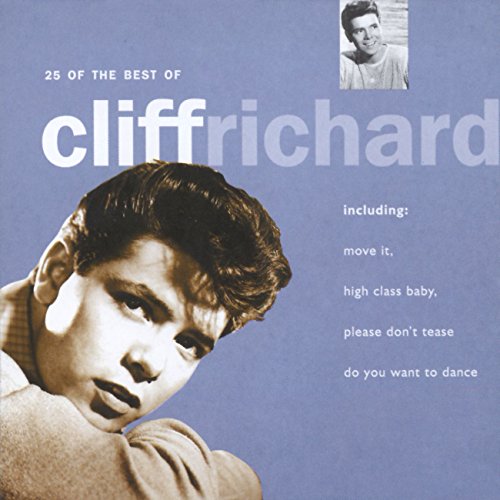 CD cover for Cliff Richard’s “Best Of” album, featuring a portrait.