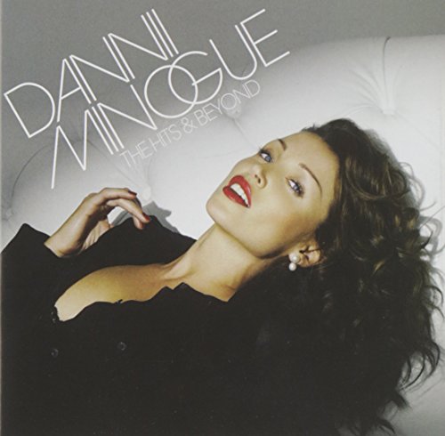 CD cover for Dannii Minogue’s “The Hits & Beyond” featuring her portrait.