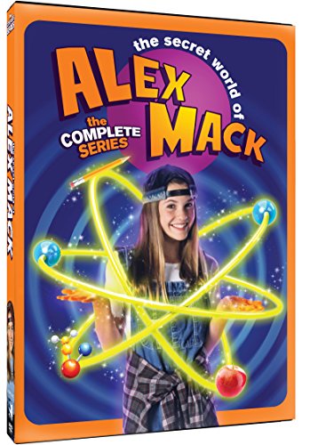 DVD cover for "The Secret World of Alex Mack" featuring a young girl.
