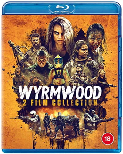 Blu-ray cover for "Wyrmwood" featuring a woman and zombie-like figures.