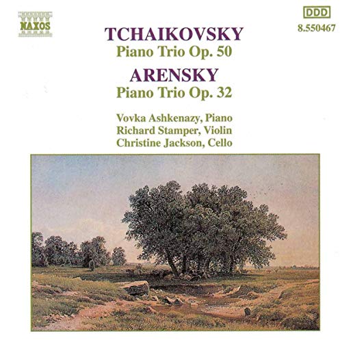 CD cover featuring a landscape painting of trees under a cloudy sky.
