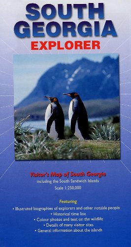 South Georgia Explorer: Visitor's Map of South Georgia Including the South Sandwich Islands (Ocean Explorer Maps)