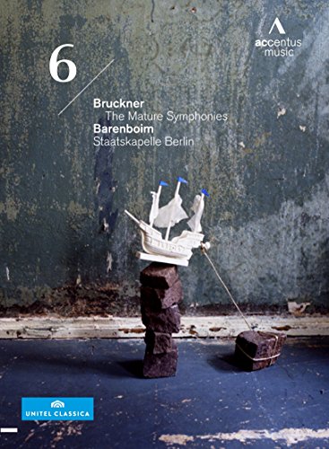 DVD cover for Bruckner’s Symphony No. 6, featuring a model ship.