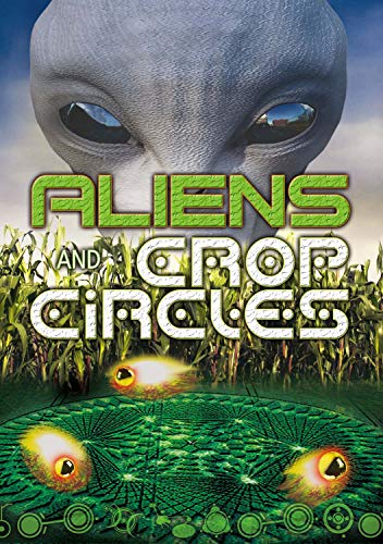 DVD cover featuring a grey alien, crop field, and glowing eyes.