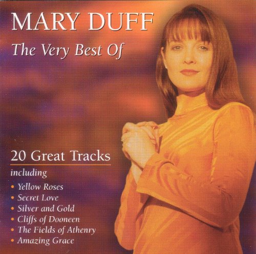 CD cover for Mary Duff’s “The Very Best Of” album, featuring her portrait.