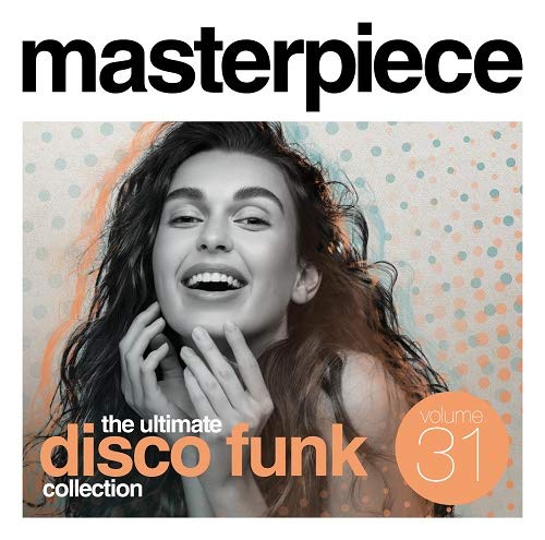 CD cover art featuring a smiling woman against a dotted background with text overlays.