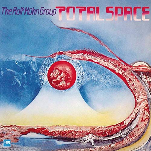 Album cover for “Total Space” by The Rolf Kuhn Group, abstract art.