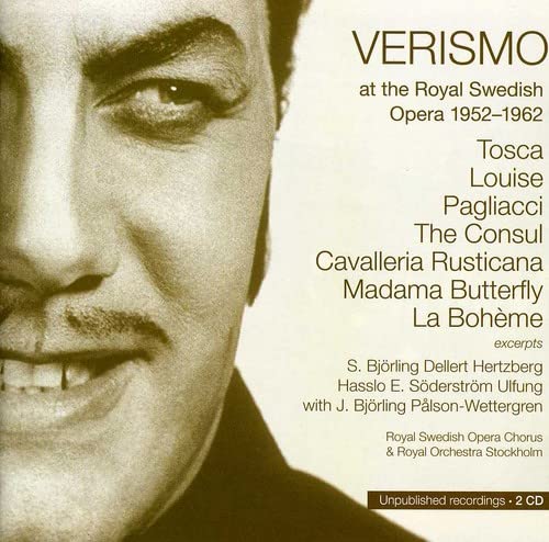 CD cover for "Royal Swedish Opera Archives - Vol 8" with opera excerpts.
