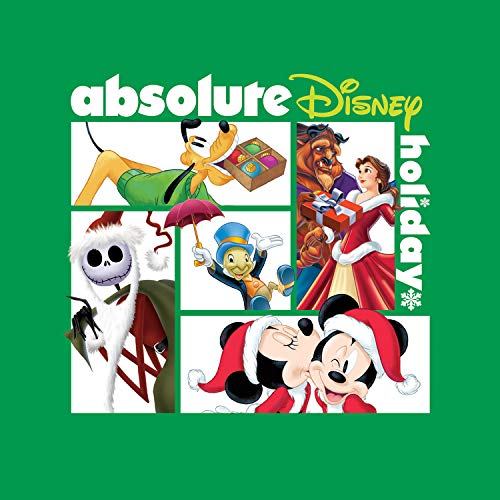 Disney holiday CD cover featuring Jack Skellington, Mickey, and other characters.