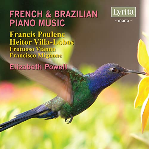 CD cover featuring a hummingbird hovering near a yellow flower.