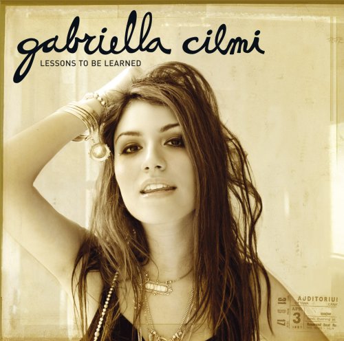 CD cover for Gabriella Cilmiās āLessons To Be Learnedā featuring her portrait.