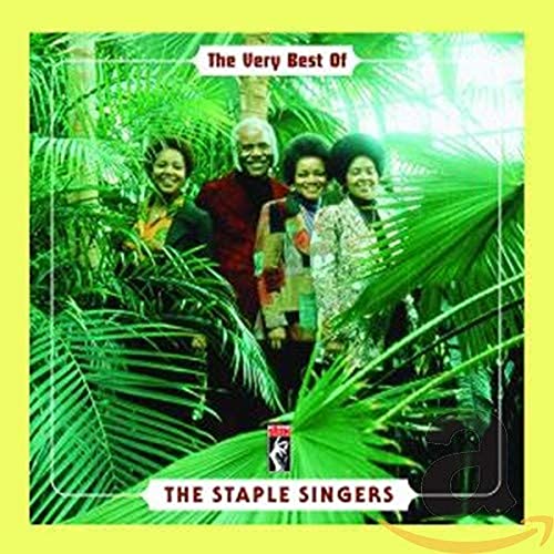 Album cover for The Staple Singers’ “Very Best Of” featuring family portrait.