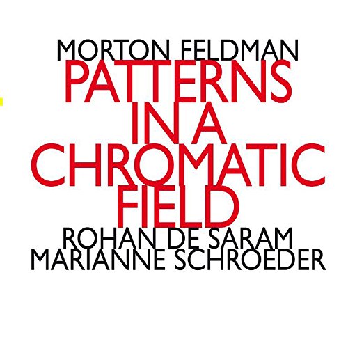 CD cover for Morton Feldman’s “Patterns In A Chromatic Field.”